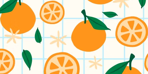 ORANGE CUTIE VINTAGE CAKE (BILINGUAL)