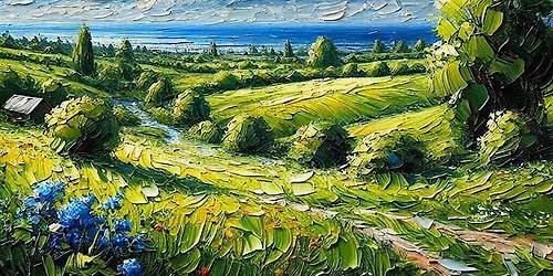 Impasto Acrylic Painting Course (Int) by Laura Soon