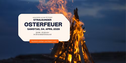 Stralsunder Osterfeuer im Strandbad