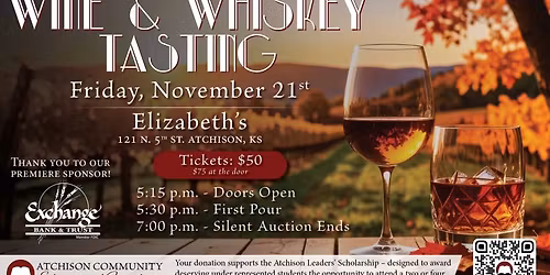 Atchison Community Educational Foundation Wine Tasting