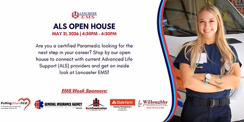 Advanced Life Support (ALS) Provider Open House
