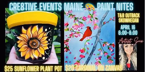 Paint Night at T&B Outback SKOWHEGAN