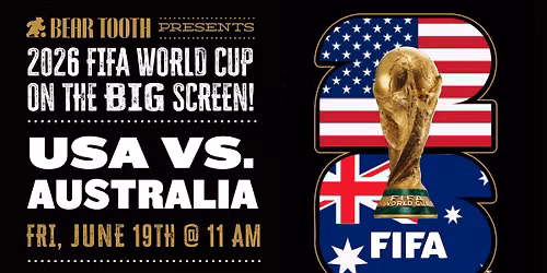 World Cup 2026: USA vs. Australia \u2013 Live on the Big Screen!