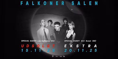 Kalaset \u2013 Falkonersalen - UDSOLGT\/VENTELISTE (Support: Lea Ey\u00f0bj\u00f8rg)