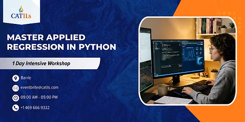 Master Applied Regression in Python: 1 Day Intensive | Barrie