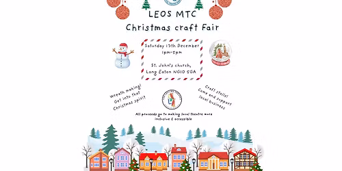 LEOS Musical Theatre Company Fundraising Christmas Craft Fair