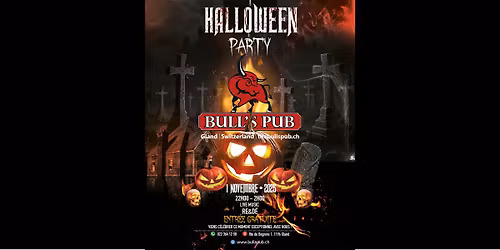 HALLOWEEN AU BULL'S | Samedi 1er Nov \ud83c\udf83\ud83d\udc7b