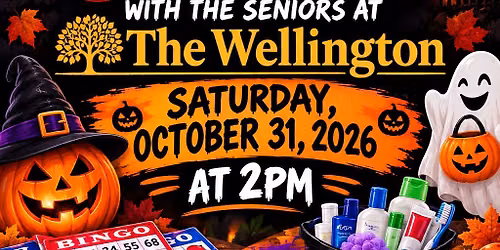 Halloween Bingo with the Seniors