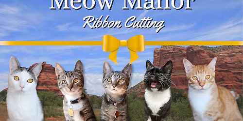 Meow Manor Ribbon Cutting at HSS!