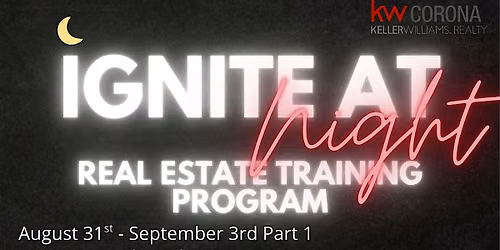 Real Estate Training Program (Ignite At Night)
