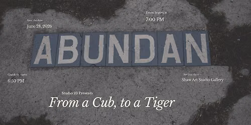 From a Cub, to a Tiger