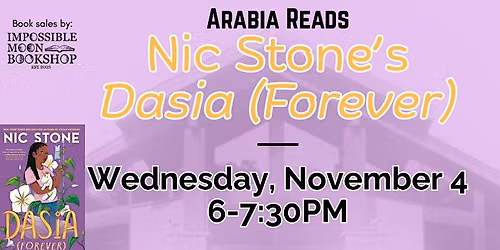 Arabia Reads: Dasia (Forever) By Nic Stone