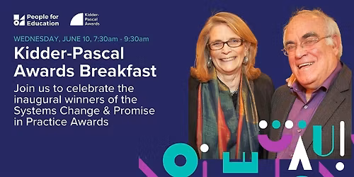 Kidder-Pascal Awards Breakfast