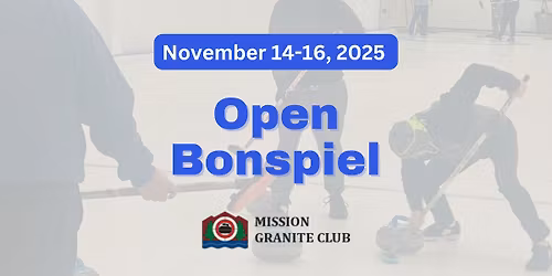 Mission\u2019s Open Bonspiel Nov 14-16