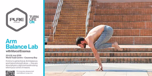 Arm Balance Lab with Marcel Erasmus