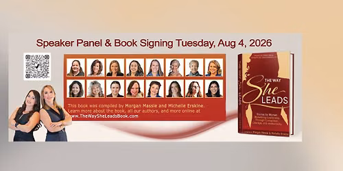 The Way She Leads Speaker Panel & Book Signing