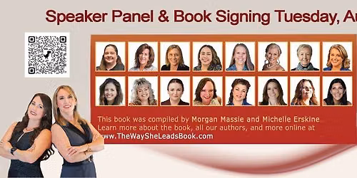 The Way She Leads Speaker Panel & Book Signing