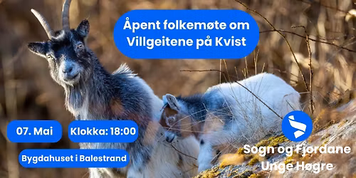 \u00c5pent folkem\u00f8te om Villgeitene p\u00e5 Kvist