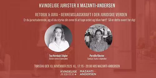 Retorik & Jura - Gennemslagskraft i den juridiske verden