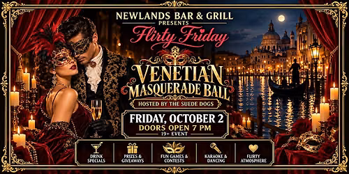 Flirty Friday \u201cVenetian Masquerade Ball\u201d
