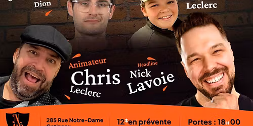 Les Dimanches Fou Rire au Pub Notre-Dame