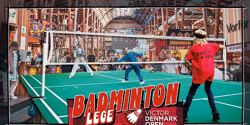 Badminton Lege m. Badminton Denmark!