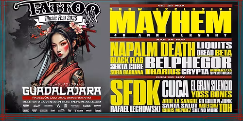 Tattoo Music Fest Mx 2025
