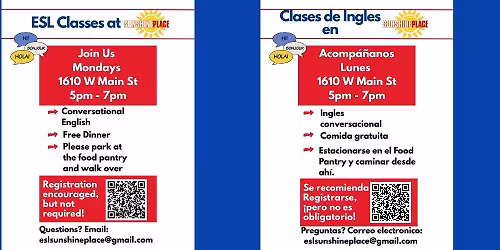 ESL Classes\/Clases de Ingles