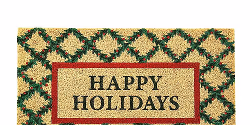 Paint and Pour your own Holiday decor Door Mat