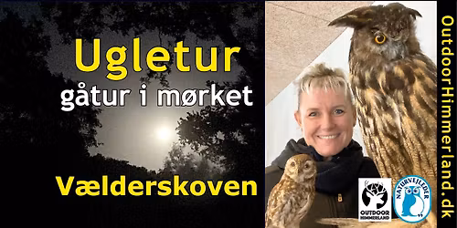 Ugletur - en frisk g\u00e5tur i m\u00f8rket, mens vi lytter og snakker stille.