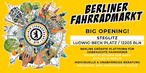 Berliner Fahrradmarkt Steglitz\/\/ Ludwig Beck-Platz