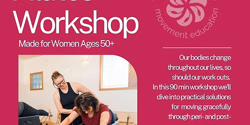 Women 50+ Pilates Workshop