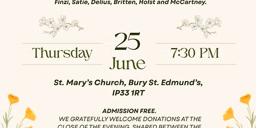 Summer Concert \ud83c\udfb6 \u2014 Kirbye Voices at St Mary's Church