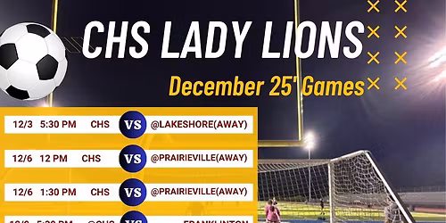 CHS vs Franklington HS