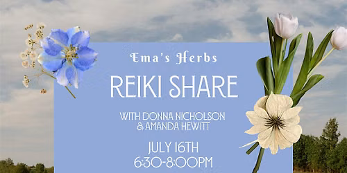 Reiki Share with Donna Nicholson & Amanda Hewitt