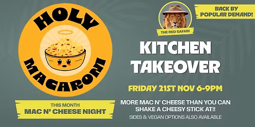 Red Safari: HOLY MACARONI