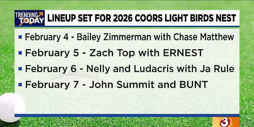 Coors Light Birds Nest with Nelly, Ludacris, and Ja Rule (21+)