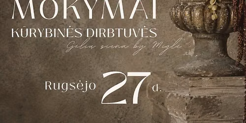 Vaz\u0173 form\u0173 gamybos, liejimo ir stilizavimo mokymai