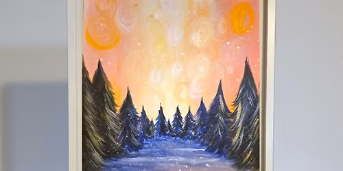 STROUD - Let's Paint N' Sip Frosty Forest
