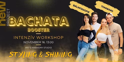 BACHATA BOOSTER INTENZ\u00cdV WORKSHOP\/\/4x60 perc\/\/B\u00e1lint&Sofie - Tomi&Imola