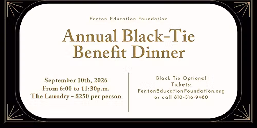 Annual Black Tie Benefit Dinner 2026