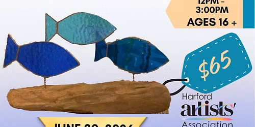 Here, fishy fishy! Stained glass workshop