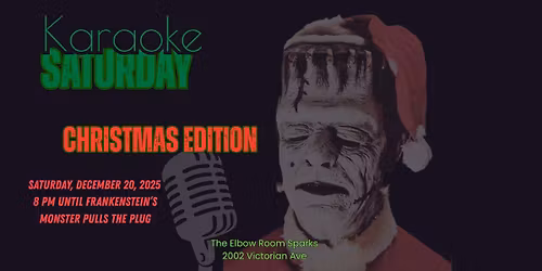 Christmas Karaoke at The Elbow Room Sparks