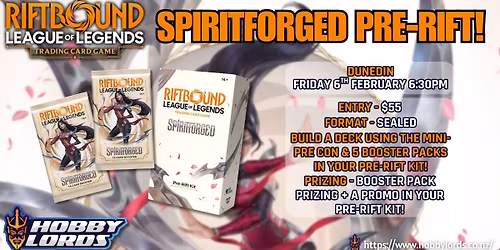 Riftbound - Spiritforged Pre-Rift!