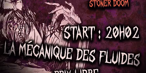 BUUUG + THROUGH @ La M\u00e9canique des Fluides