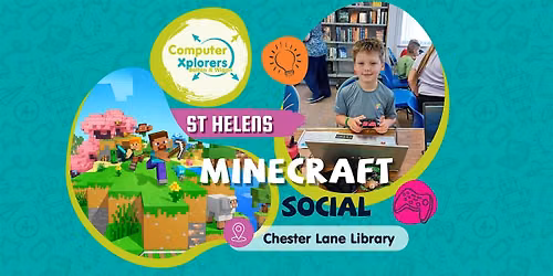 Minecraft Social @ Chester Lane Library(5 -16yrs)