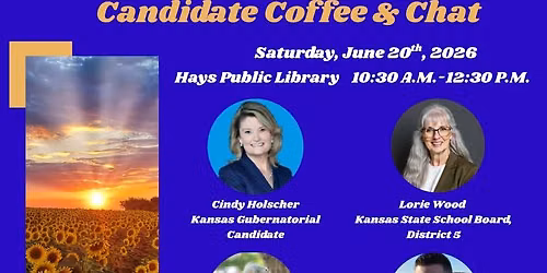 June Candidate Coffee, Hays