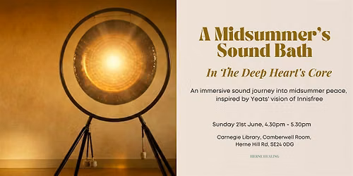 A Midsummer\u2019s Sound Bath