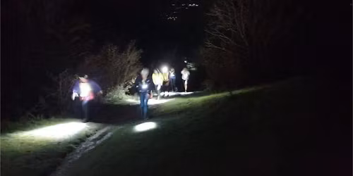 The festive Friston Five mile night trail run