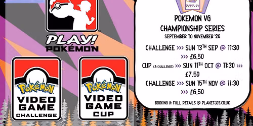 Pokemon VG Championship Series (Sep to Nov '26)